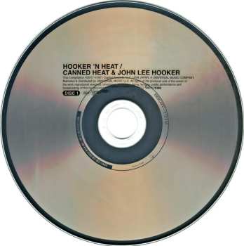 2CD John Lee Hooker: Hooker 'N Heat LTD