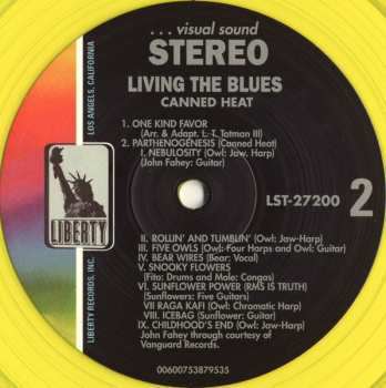 2LP Canned Heat: Living the Blues