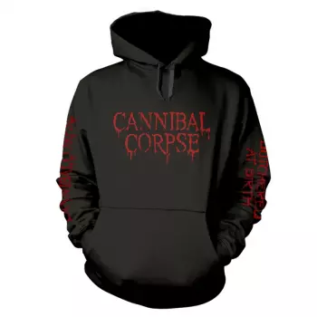 Hoodie Met Capuchon Butchered At Birth (explicit)