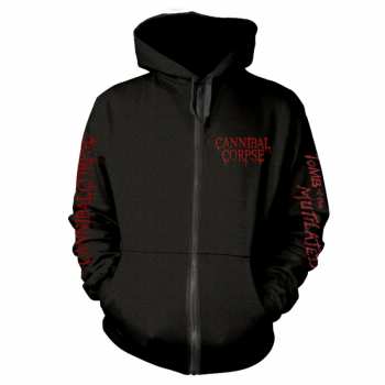 Merch Cannibal Corpse: Hoodie Met Rits Tomb Of The Mutilated (explicit)