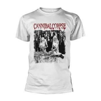 Merch Cannibal Corpse: T-shirt Butchered At Birth (white)