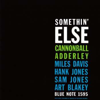 CD Cannonball Adderley: Somethin' Else LTD