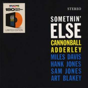LP Cannonball Adderley: Somethin' Else LTD | CLR