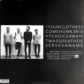 LP Can't Swim: Death Deserves A Name LTD | CLR