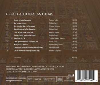 CD Canterbury Cathedral Choir: Great Cathedral Anthems
