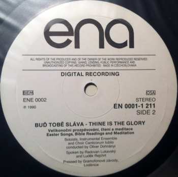 LP Oliver Dohnanyi: Buď Tobě Sláva - Thine Is The Glory