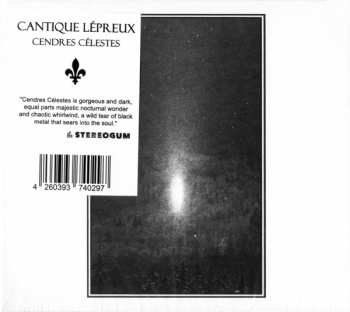 CD Cantique Lepreux: Cendres Célestes