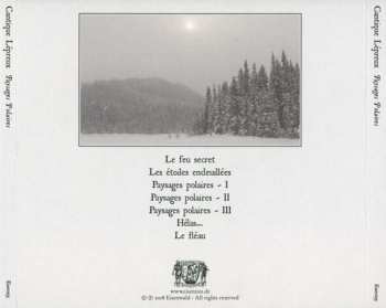 CD Cantique Lepreux: Paysages Polaires