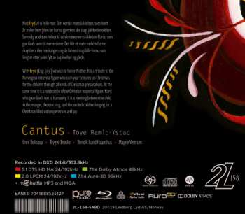Blu-ray/SACD Cantus: Fryd