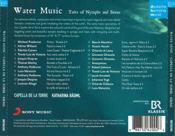 CD Capella De La Torre: Water Music (Tales Of Nymphs And Sirens)