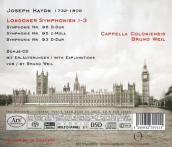 SACD Joseph Haydn: London Symphonies Nos. 96, 95 & 93