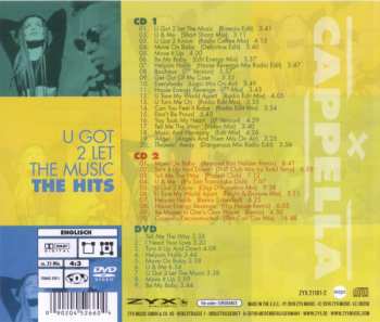 2CD/DVD/Doos Cappella: U Got 2 Let The Music - The Hits