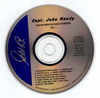 CD Cap'N John Handy: All Aboard (Volume 1)