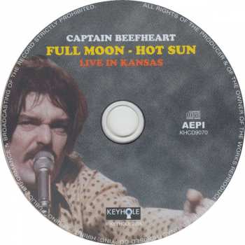 CD Captain Beefheart: Full Moon - Hot Sun 
