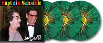 3LP Captain Sensible: Meathead - Limited Edition Splatter Green