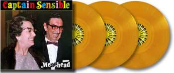 3LP Captain Sensible: Meathead - Orange Crystal Vinyl