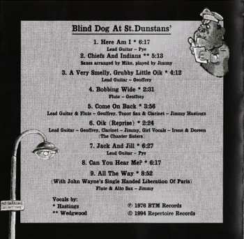 CD Caravan: Blind Dog At St. Dunstans