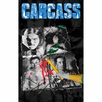 Merch Carcass: Textielposter Necroticism
