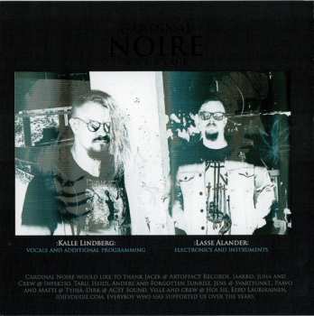 CD Cardinal Noire: Vitriol