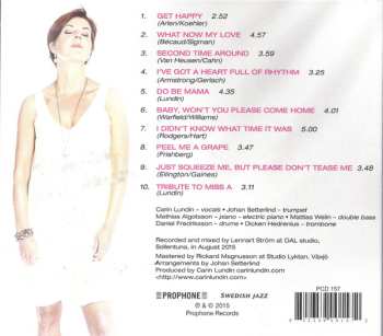 CD Carin Lundin: What Now My Love?