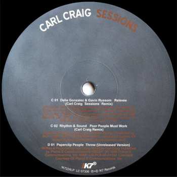 3LP Carl Craig: Sessions
