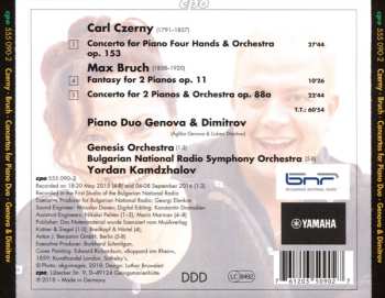 CD Max Bruch: Concertos For Piano Duo & Orchestra