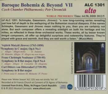 CD Carl Ditters von Dittersdorf: Baroque Bohemia & Beyond VII
