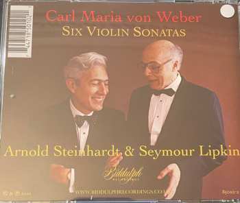 CD Carl Maria von Weber: Six Violin Sonatas 