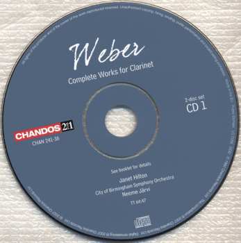 2CD City Of Birmingham Symphony Orchestra: Complete Works For Clarinet