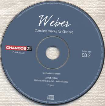 2CD City Of Birmingham Symphony Orchestra: Complete Works For Clarinet