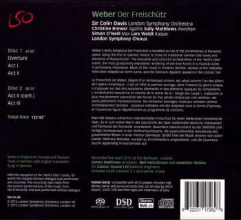 2SACD The London Symphony Orchestra: Der Freischütz