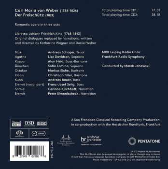 2SACD hr-Sinfonieorchester: Der Freischütz