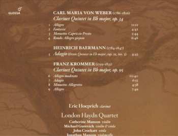 CD František Vincenc Kramář - Krommer: Three Quartets For Clarinet And Strings