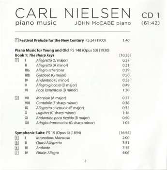 2CD Carl Nielsen: Piano Music