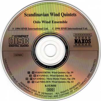 CD Carl Nielsen: Scandinavian Wind Quintets