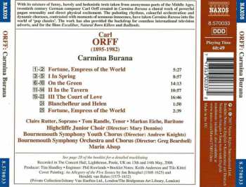 CD Carl Orff: Carmina Burana