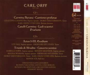 2CD Carl Orff: Carmina Burana / Catulli Carmina / Trionfo Di Afrodite