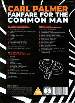 3CD/Doos/Blu-ray Carl Palmer: Fanfare For The Common Man