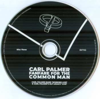 3CD/Doos/Blu-ray Carl Palmer: Fanfare For The Common Man