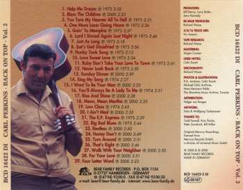 4CD/Doos Carl Perkins: Back On Top