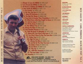 4CD/Doos Carl Perkins: Back On Top