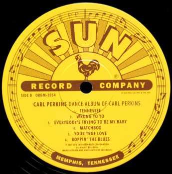 LP Carl Perkins: Dance Album Of Carl Perkins