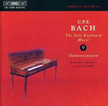 CD Carl Philipp Emanuel Bach: Cembalosonaten Wq.54 Nr.1-6