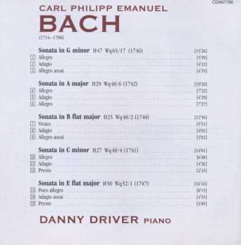 CD Carl Philipp Emanuel Bach: Keyboard Sonatas