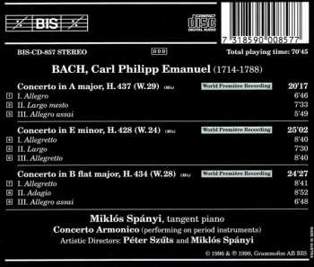 CD Carl Philipp Emanuel Bach: The Complete Keyboard Concertos – Volume 7