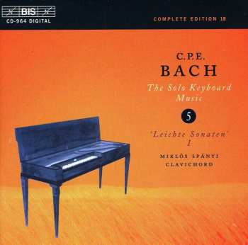 CD Carl Philipp Emanuel Bach: 'Leichte Sonaten' I