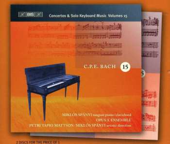 2CD Carl Philipp Emanuel Bach: Concertos & Solo Keyboard Music Volumes 15