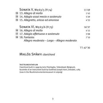 CD Carl Philipp Emanuel Bach: Probestücke