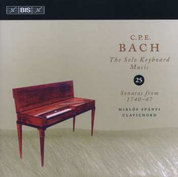 CD Carl Philipp Emanuel Bach: Sonatas From 1740‎–47