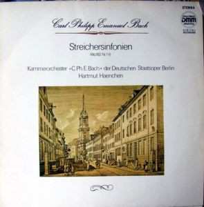 Album Carl Philipp Emanuel Bach: Streichersinfonien - Wq 182 Nr.1-6